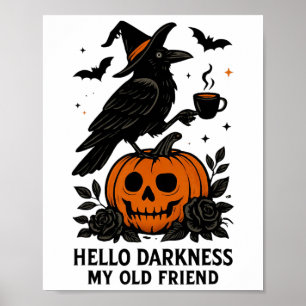 Hallo Dunkelheit Mein alter Freund Halloween 1 Poster