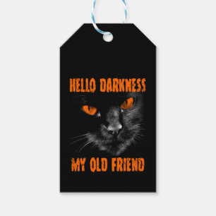 Hallo Dunkelheit mein alter Freund: Halloween Edit Geschenkanhänger