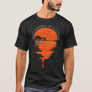 Hallo Dunkelheit Mein alter Freund Hippie-Hemd Hip T-Shirt