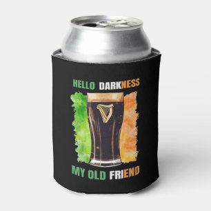 Hallo Dunkelheit Mein alter Freund Irish Stout Dosenkühler