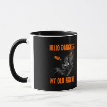 Hallo Dunkelheit Mein alter Freund: Orange Augen