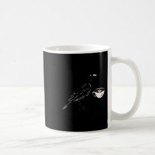 Hallo Dunkelheit, mein altes Friend Crow-Kaffeehau Kaffeetasse