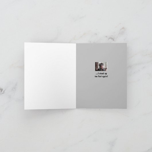 Hallo Dunkelheit, meine alte Freundin lustige Kart Karte (Innenseite)