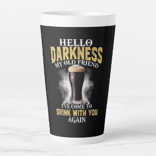 Hallo Dunkelheit, meine alte Freundin Milchtasse