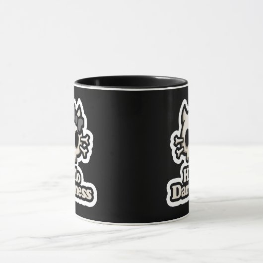 Hallo Dunkelheit Tasse (Zentrum)