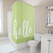 Hallo Duschvorhang (Beispiel)