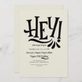 Hallo Einladung (Vorne/Hinten)