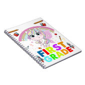 Hallo Erste Klasse - 1. Klasse zurück zur Schule Notizblock (Rechte Seite)