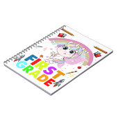 Hallo Erste Klasse - 1. Klasse zurück zur Schule Notizblock (Linke Seite)