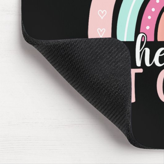 Hallo Erster Schulabschluss 1. Klasse Lehrer Mousepad (Ecke)