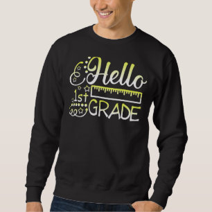 Hallo Erster Schulabschluss Sweatshirt