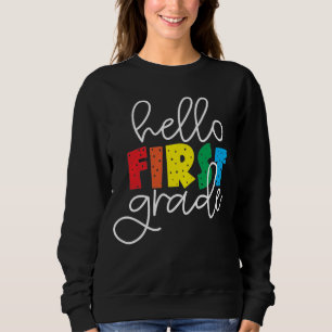 Hallo Erster Schullehrer Erster Tag T - Shirt