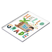 Hallo Erster Schultag Notizblock (Linke Seite)