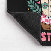 Hallo Erstklasslehrer Western Cowboy Mousepad (Ecke)