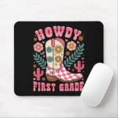 Hallo Erstklasslehrer Western Cowboy Mousepad (Mit Mouse)