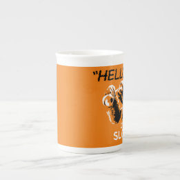 "Hallo? Es ist ein SLOTH."Tasse Porzellantasse