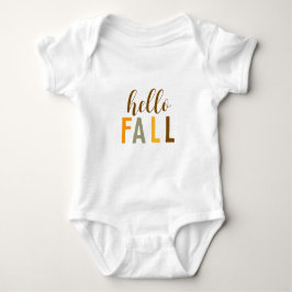 Hallo Fall Baby Strampler