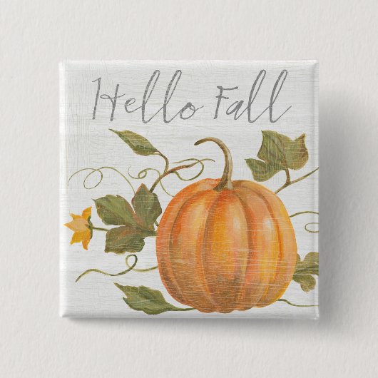 Hallo Fall Button (Vorderseite)