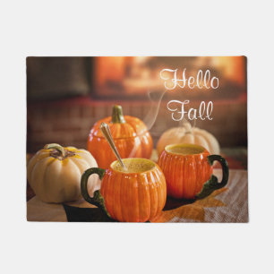 Hallo Fall Doormat Fußmatte