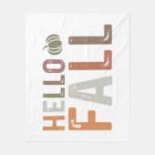 Hallo Fall Fleecedecke (Vorderseite)