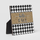 Hallo Fall Fotoplatte (Vorderseite)