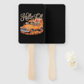 Hallo Fall Funny Sloth Halloween Pumkin Classic T- Fächer (Vorne und Hinten)