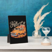 Hallo Fall Funny Sloth Halloween Pumkin Classic T- Fotoplatte (Seite)