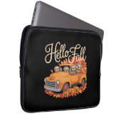 Hallo Fall Funny Sloth Halloween Pumkin Classic T- Laptopschutzhülle (Vorne Rechts)