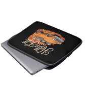 Hallo Fall Funny Sloth Halloween Pumkin Classic T- Laptopschutzhülle (Vorne Knopf)