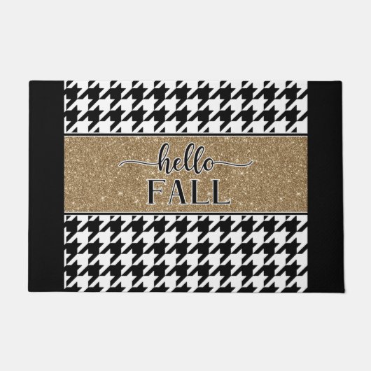 Hallo Fall Fußmatte (Vorderseite)