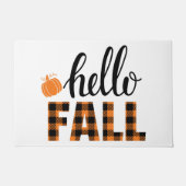Hallo Fall Fußmatte (Vorderseite)
