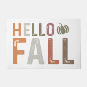 Hallo Fall Fußmatte (Vorderseite)
