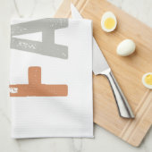 Hallo Fall Geschirrtuch (Viertel Falte)