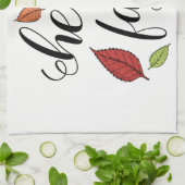 Hallo Fall Handtuch (Gefaltet)