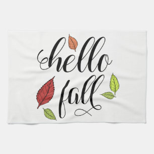 Hallo Fall Handtuch