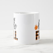 Hallo Fall Jumbo-Tasse (Vorderseite)