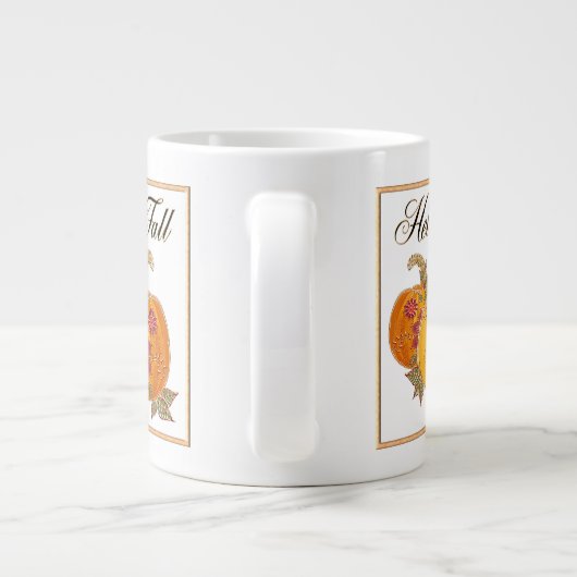 Hallo Fall Jumbo-Tasse (Rückseite)