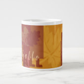 Hallo Fall Jumbo-Tasse (Vorderseite)