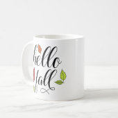 Hallo Fall Kaffeetasse (Vorderseite Links)