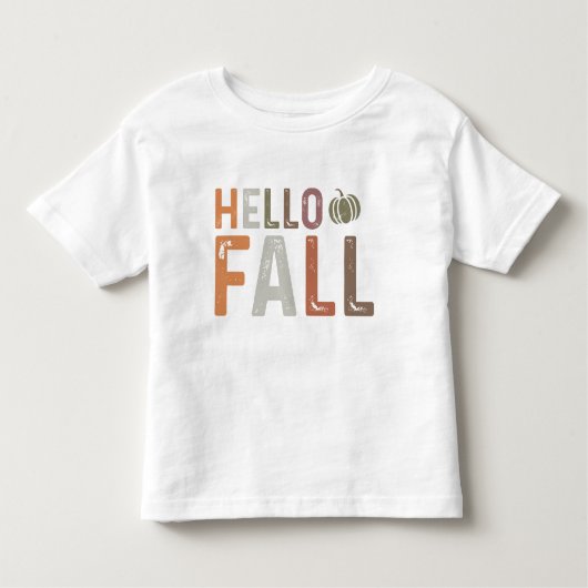 Hallo Fall Kleinkind T-shirt (Vorderseite)