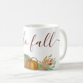 Hallo Fall Kürbisse Kaffee Tasse (VorderseiteRechts)