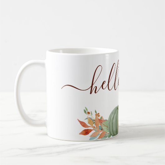 Hallo Fall Kürbisse Kaffee Tasse (Links)