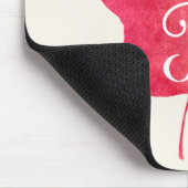 Hallo Fall Leaf Autumn Zitat Farbe Mousepad (Ecke)