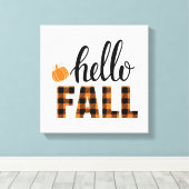 Hallo Fall Leinwanddruck (Insitu (Holzboden))