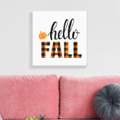 Hallo Fall Leinwanddruck (Insitu (Wohnzimmer))