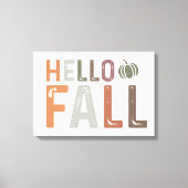 Hallo Fall Leinwanddruck (Vorderseite)