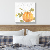 Hallo Fall Leinwanddruck (Insitu (Schlafzimmer))