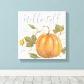 Hallo Fall Leinwanddruck (Insitu (Holzboden))