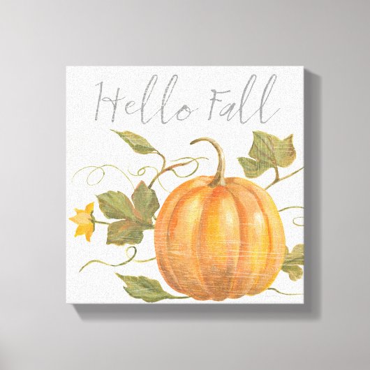 Hallo Fall Leinwanddruck (Vorderseite)