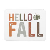 Hallo Fall Magnet (Horizontal)